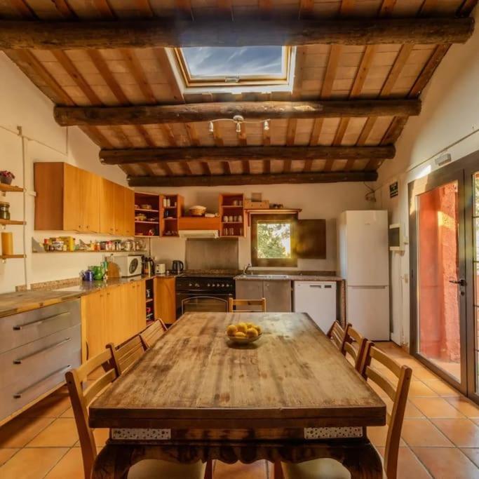 Masia Can Castellar Sant Iscle De Vallalta Εξωτερικό φωτογραφία