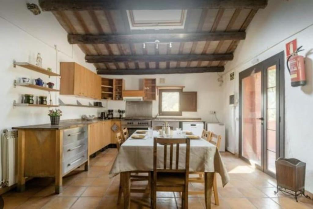 Masia Can Castellar Sant Iscle De Vallalta Εξωτερικό φωτογραφία