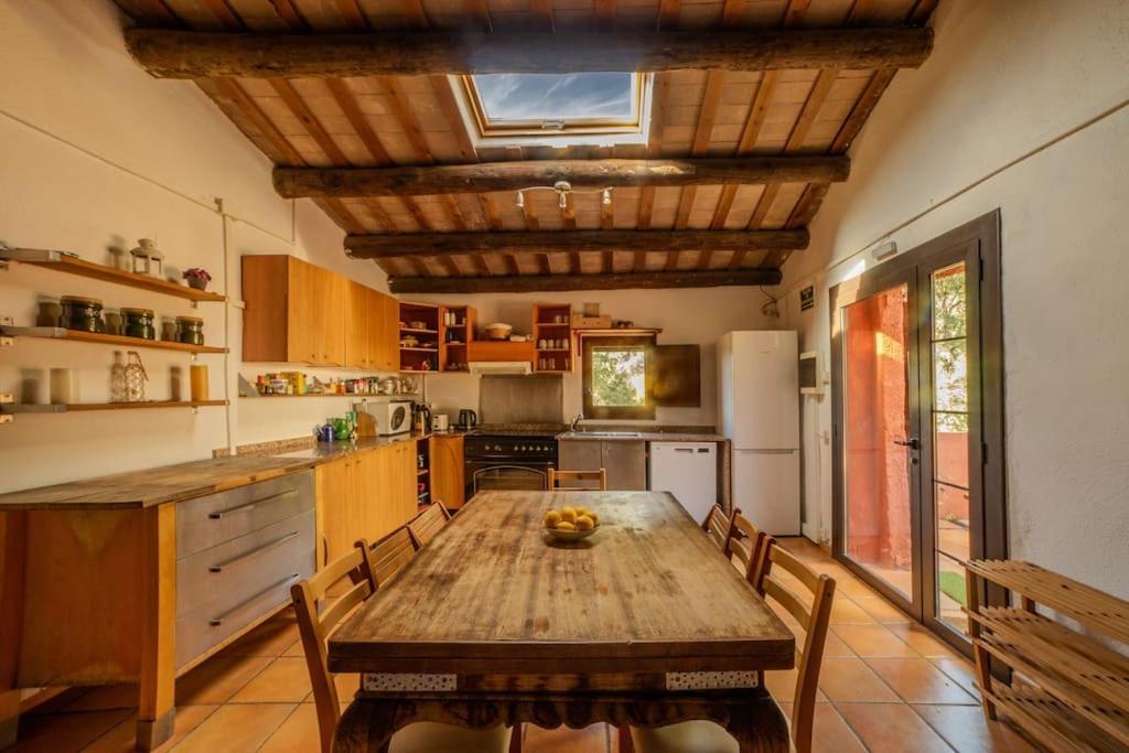 Masia Can Castellar Sant Iscle De Vallalta Εξωτερικό φωτογραφία